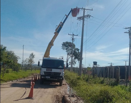 Mercúrio conclui construção de entrada de energia para usina fotovoltaica em Guaíba