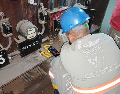 Equipes da área Industrial realizam serviços de manutenção para concessionária de energia em São Leopoldo