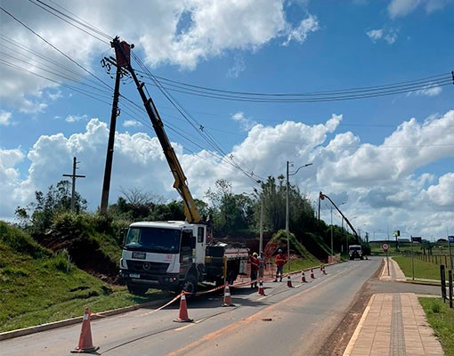 Equipes atuam com excelência em obras de redes elétricas para grandes indústrias e novos empreendimentos